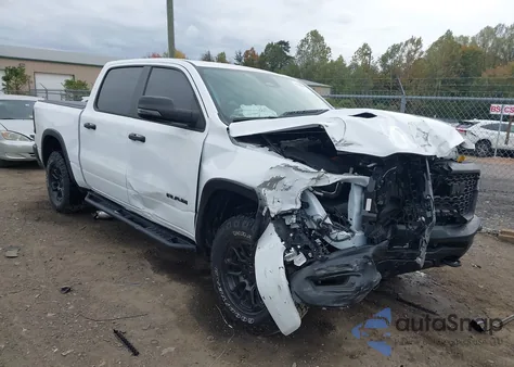 2025 Ram 1500 Rebel 4X4 5'7 Box from USA, damaged, VIN 1C6SRFLP9SN646225